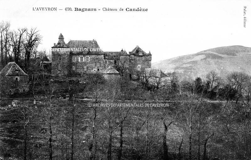 L'AVEYRON - 670. Bagnars - Château de Candèze