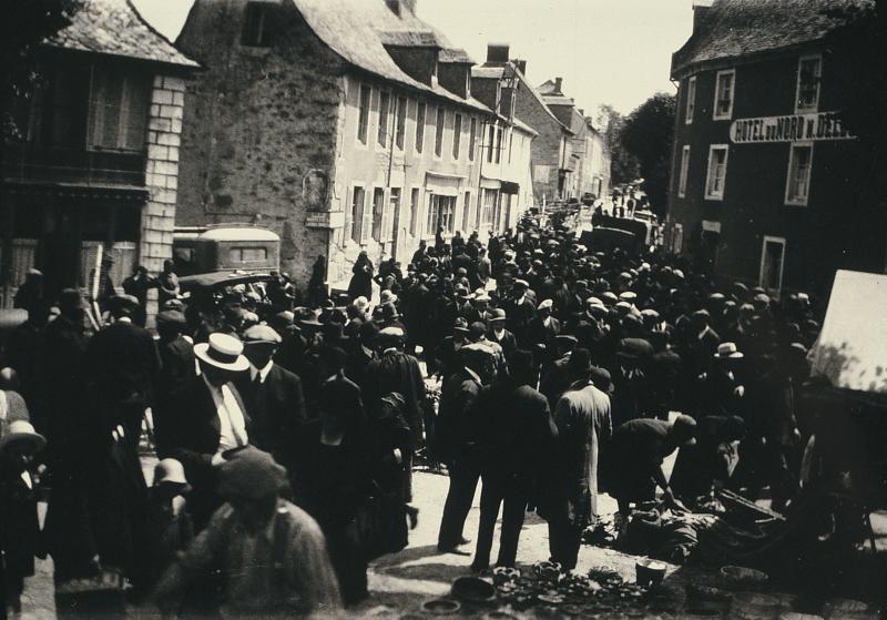 Foire à la loue (lòga) de Saint-Jean (Sant-Joan), 1935-1940