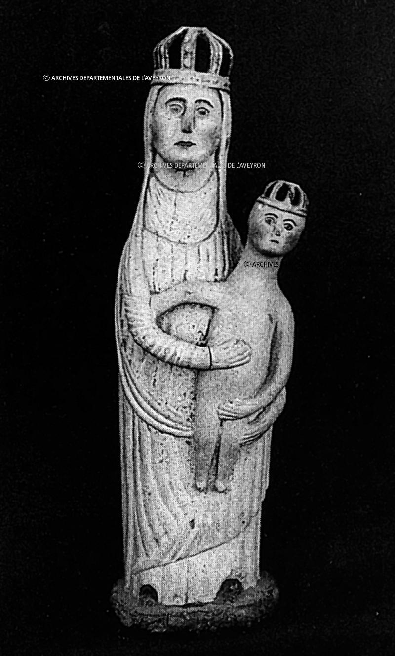  Vierge à l'Enfant, à Notre-Dame de Lez, mars 1996