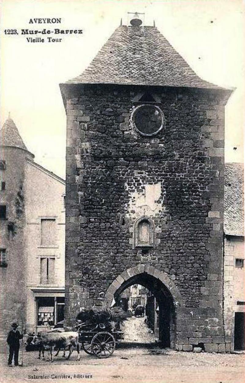 Aveyron 1223. Mur-de-Barrez Vieille Tour