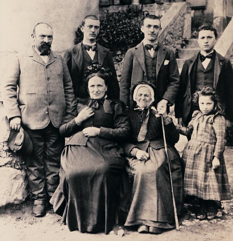Famille Roussel, secteur de Cornus