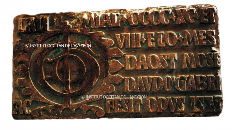  Inscription en occitan du 8 août 1415