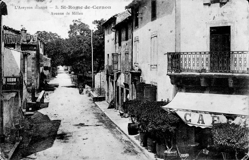 ​L'Aveyron illustré - 3. St-Rome-de-Cernon Avenue de Millau