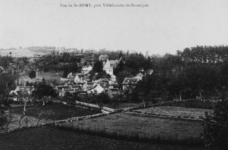 Vue de St-REMY, près Villefranche-de-Rouergue