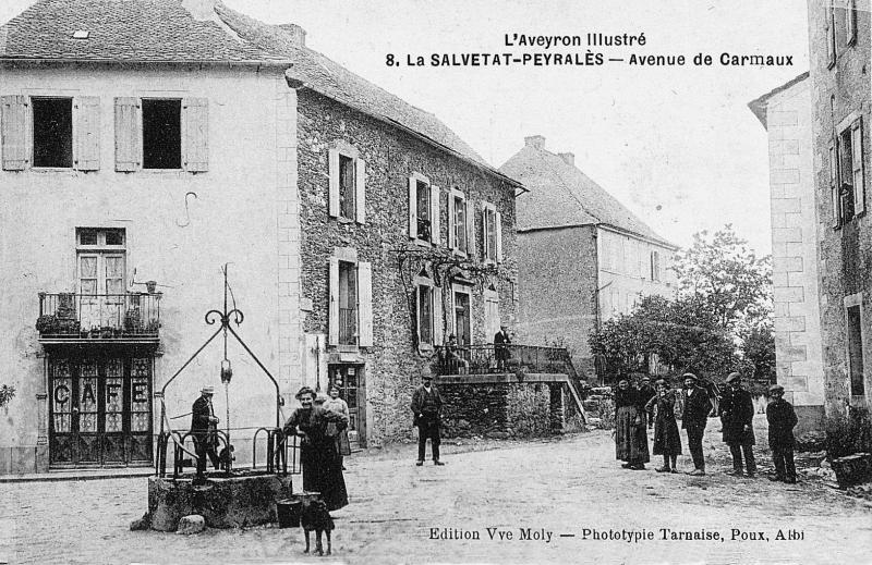 L'Aveyron illustré 8. La SALVETAT-PEYRALÈS – Avenue de Carmaux