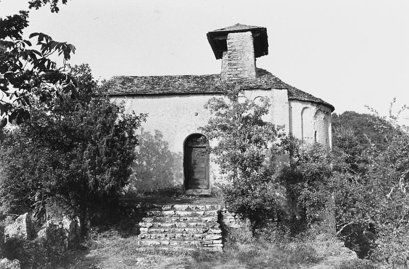 Chapelle (capèla) préromane, à Castelpers, 1992