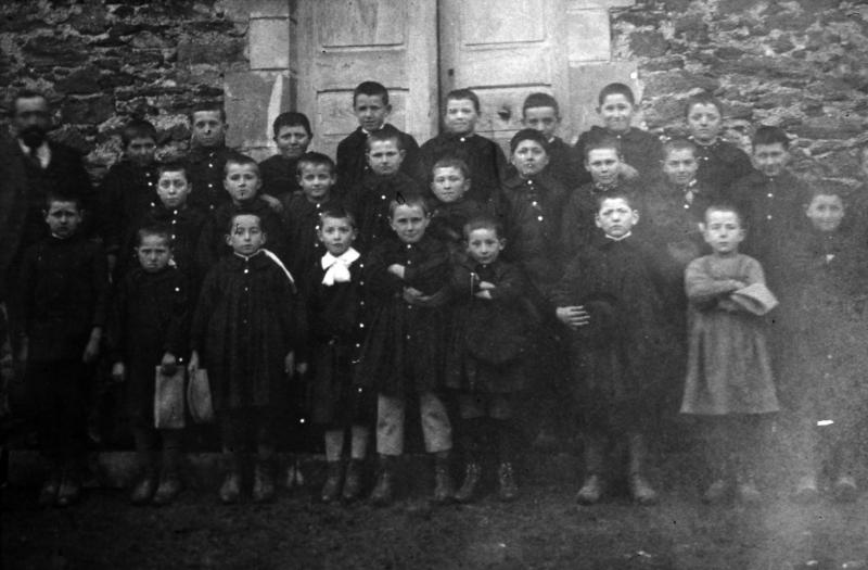 Ecole (escòla) des garçons, à Frons, 1920-1921