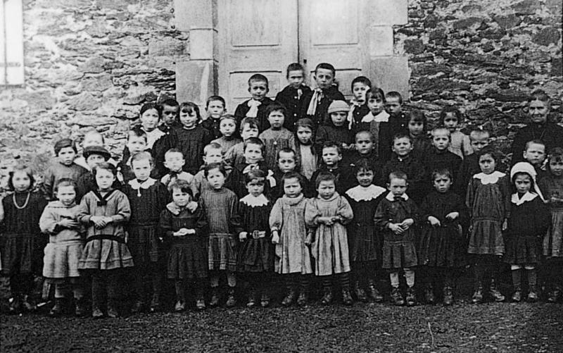 Ecole (escòla) mixte, à Frons, 1920-1921