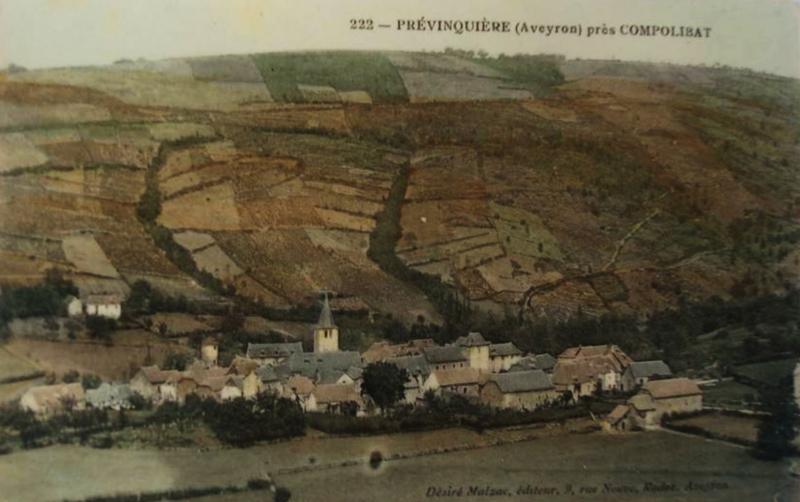 222 – PRÉVINQUIÈRE (Aveyron) près COMPOLIBAT